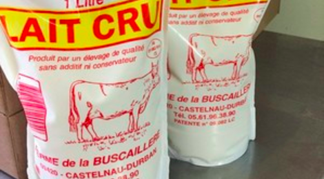 Ferme De La Buscaillere, lait cru