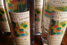 Distillerie du Petit grain, gin avec les agrumes de Christophe Comes