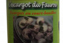 L'escargot du Faurou, Boite d'escargots au court bouillon