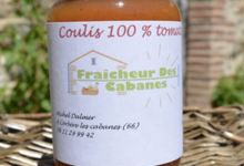Fraîcheur des Cabanes, Coulis de tomates Bio