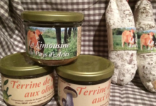 La limousine du pays d'Arles, terrine de boeuf aux olives