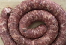 Maison Bertrand, saucisse aux cèpes