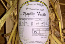 Domaine de Barsa, préparation pour Chantilly vanille