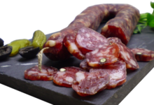 Maison Escudier. Saucisse sèche traditionnelle