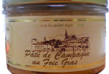 Maison Escudier. Paté de campagne à l'ancienne au foie gras