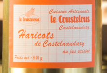 Le Coustelous , Haricots lingots cuisinés