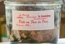 Le Coustelous , Pâté foie de porc verrine