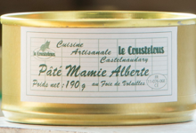 Le Coustelous , Pâté foie de volailles 33% “Mamie Alberte”