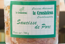 Le Coustelous , saucisses au naturel