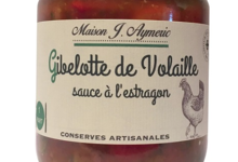 Conserverie Aymeric. gibelotte de volaille à l'estragon