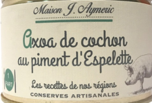 Conserverie Aymeric. Axoa de cochon
