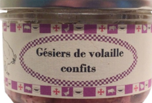 Conserverie Aymeric. gésiers de volaille confits