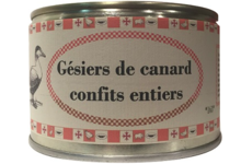 Conserverie Aymeric. gésiers de canard confits