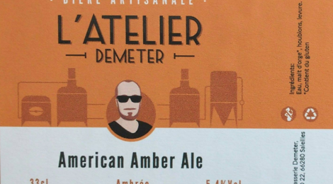 Brasserie l'atelier Demeter. American Amber ale