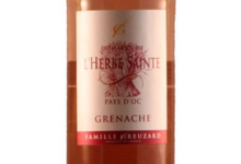 Domaine de l'Herbe Sainte. Pays d'oc. Rosé. grenache