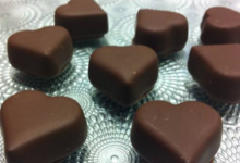 Les berlingots de Pézenas. Confiserie Boudet. coeur caramel