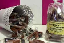 Les berlingots de Pézenas. Confiserie Boudet. caramels tendres