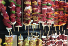 Boucherie Claparède. brochettes
