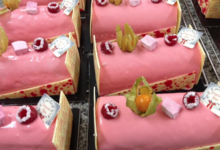 Boulangerie, Pâtisserie Le Dôme. Bûche fruits rouges