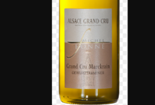 Michel Fonné. Gewurtztraminer grand cru Marckrain