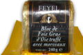 Feyel. Bloc de Foie Gras d'Oie 30% morceaux truffé à 3% en pain