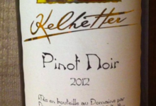 Domaine Kelhetter Damien. Pinot noir