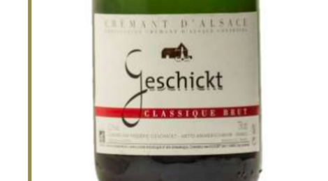Domaine Geschickt - Crémant d’Alsace classique brut