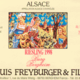 Domaine Louis Freyburger Et Fils. Riesling Burg de Bergheim