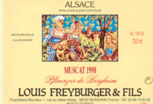 Domaine Louis Freyburger Et Fils. Muscat Brandhurst de Bergheim