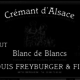 Domaine Louis Freyburger Et Fils. Crémant Blanc de Blancs