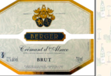 Berger Claude, vins d'Alsace. Crémant d'Alsace brut et rosé