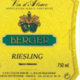Berger Claude, vins d'Alsace. Riesling