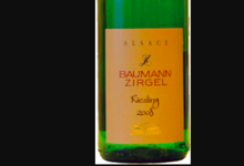 Domaine Baumann Zirgel. Riesling