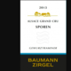 Domaine Baumann Zirgel. Gewurztraminer Sporen