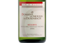 Domaine du Moulin de Dusenbach. Riesling Vieilles Vignes