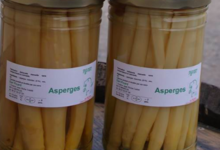 Le pig vert. conserve d'asperge