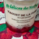 "Les délices de Nathalie ". Yaourt à la framboise