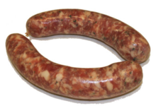 La ferme des 3 châtaigniers. Saucisse de Toulouse