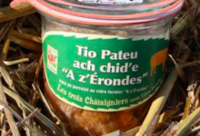 La ferme des 3 châtaigniers. Tio pateu ach'cid
