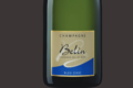 Champagne Belin. Bleu chic