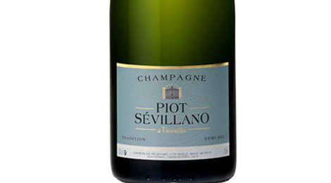 Champagne Piot-Sevillano. Demi sec tradition