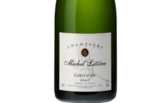 Champagne Michel Littiere. Carte d'or brut.