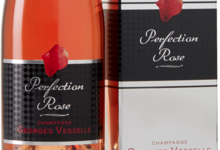 Champagne Georges Vesselle. Perfection Rose (demi-sec)