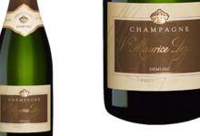Champagne Veuve Maurice Lepitre. Demi-sec