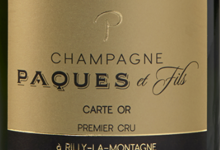 Champagne Paques Et Fils. Carte Or. Premier cru
