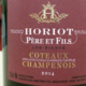 Champagne Horiot, père et fils. Coteaux Champenois