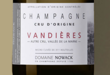 Champagne Nowack. Cru d’Origine Vandières, Extra Brut