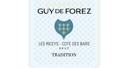 Champagne Guy de Forez. Champagne Brut Tradition