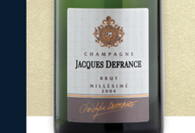 Champagne Jacques Defrance. Champagne brut millésimé