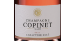 Champagne Marie Copinet. Brut Caractère rosé